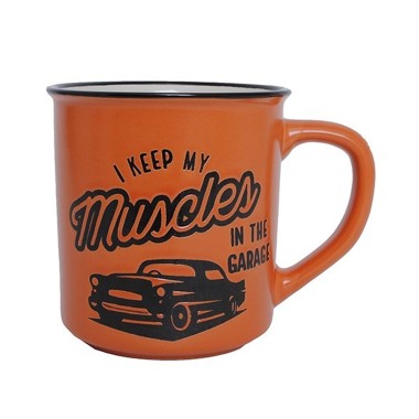 Muscles In The Garage Manly Mug