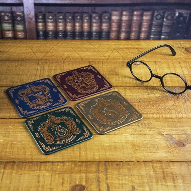Harry Potter - Hogwarts Crest Coasters - 3