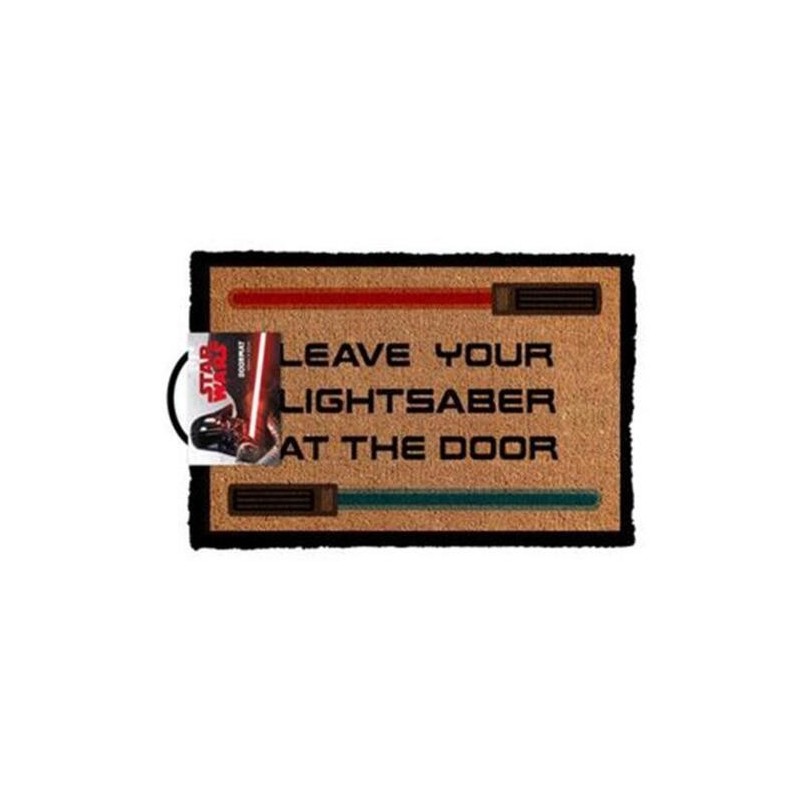 Star Wars Leave Your Lightsaber At The Door Doormat - 1
