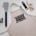 Stand Back - Personalised Apron Beige - 1