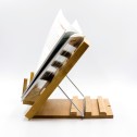 Bamboo Book Stand - 4