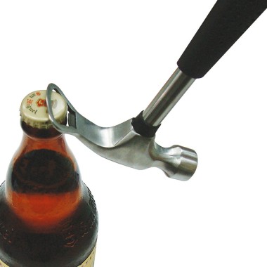 Stainless Steel Beer Hammer - Bottle Opener & Ice Crusher