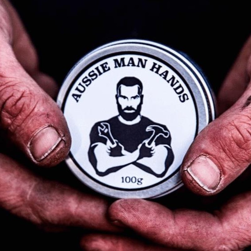 Aussie Man Hands Hand Cream For Tradies