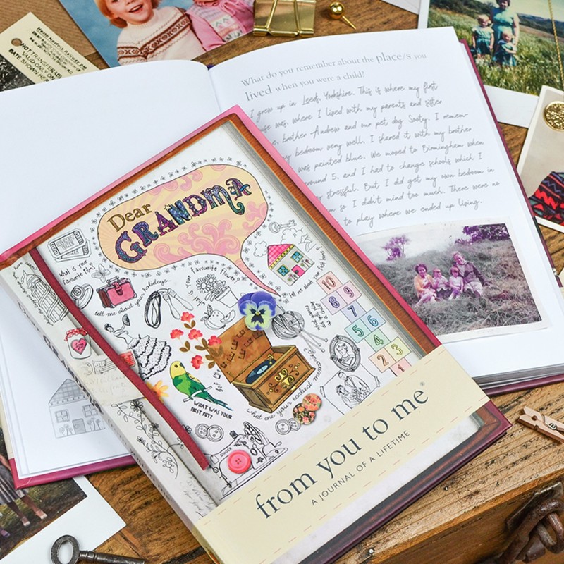 Dear Grandma From You To Me Journal - 3