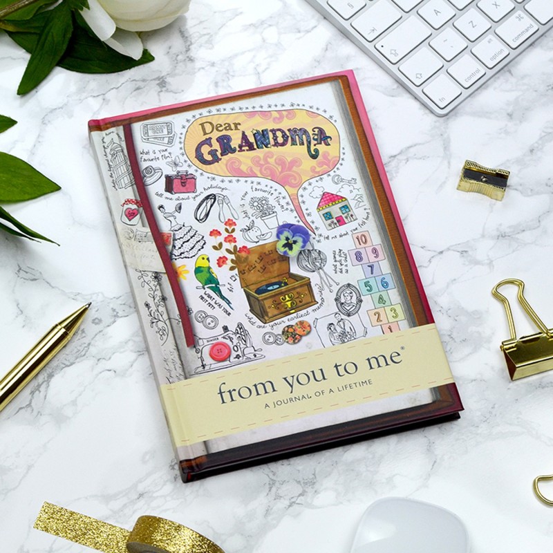 Dear Grandma From You To Me Journal - 4