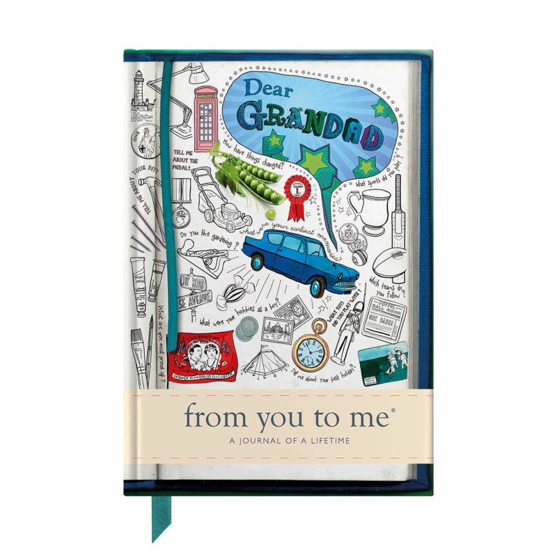 Dear Grandad From You To Me Journal - 2