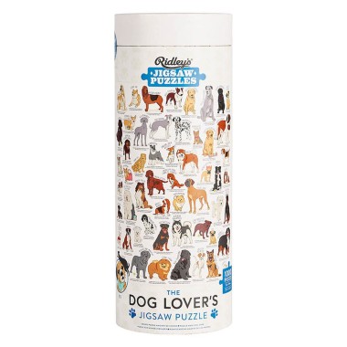 Dog Lovers 1000pc Jigsaw Puzzle by Ridleys 3