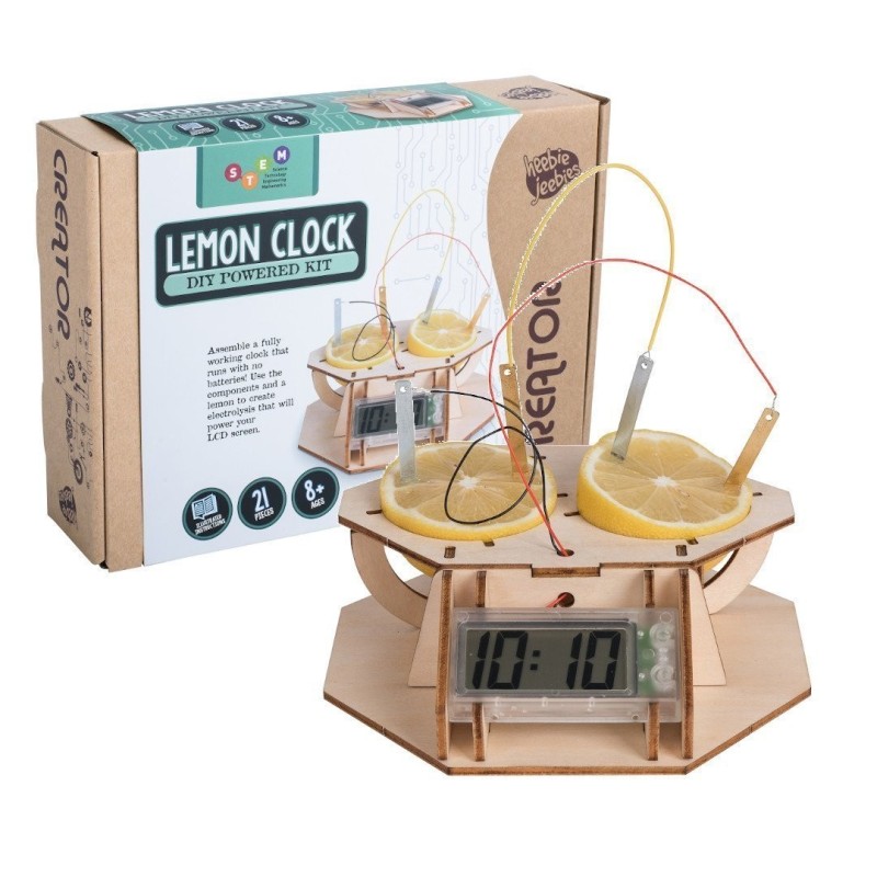 Lemon Clock DIY Powered Kit