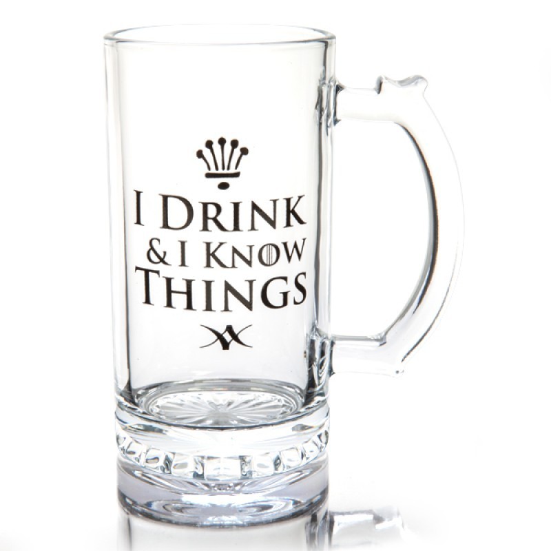 I Drink & I Know Things Beer Stein - 1