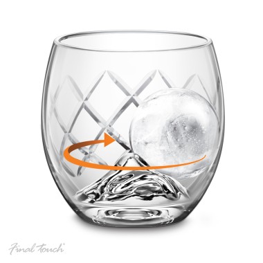 Hand Etched on the Rocks Glass by Final Touch - 4