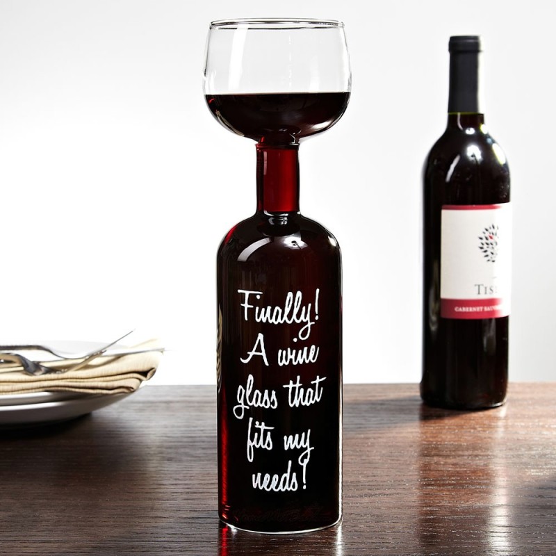 The Wine Bottle Glass