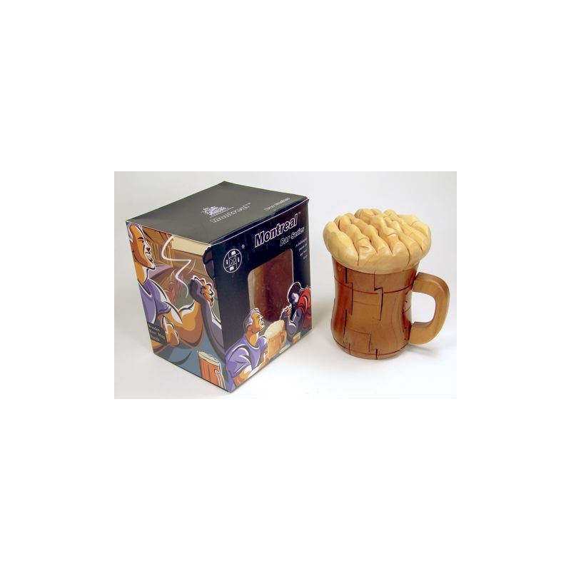 Beer Mug Wooden Puzzle