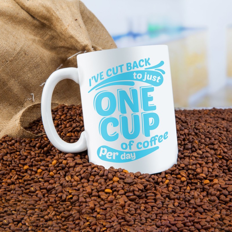 One Cup of Coffee Giant Mug | DadShop