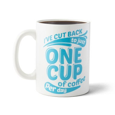 One Cup of Coffee Giant Mug - 3