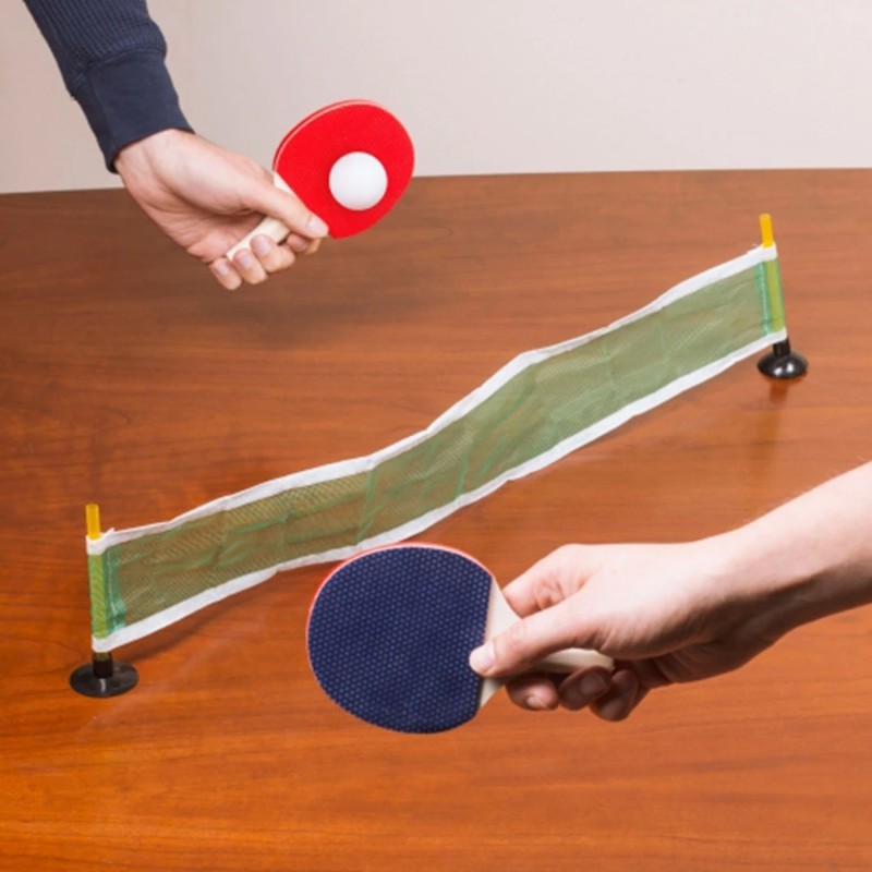 Desktop Table Tennis Set