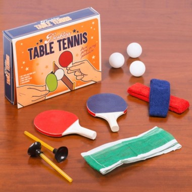 Desktop Table Tennis Set - 1