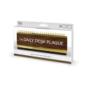 Daily Desk Plaque - Desktop Flip Book - 2
