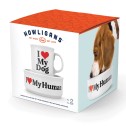 I Love My Dog Ceramic Mug and Pet Bowl Set - 3
