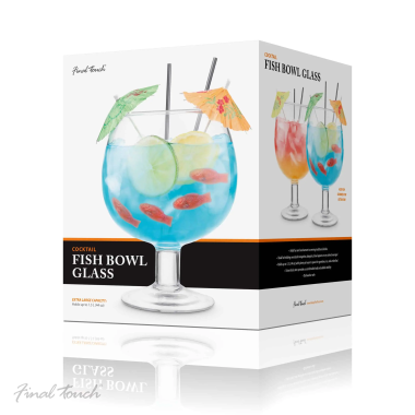 Cocktail Fishbowl Glass by Final Touch - 3