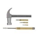 6 in 1 Old Fashioned Hammer and Screwdriver by Gentlemen's Hardware - 2