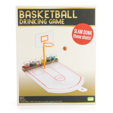 Basketball Drinking Game with Shot Glasses - 5