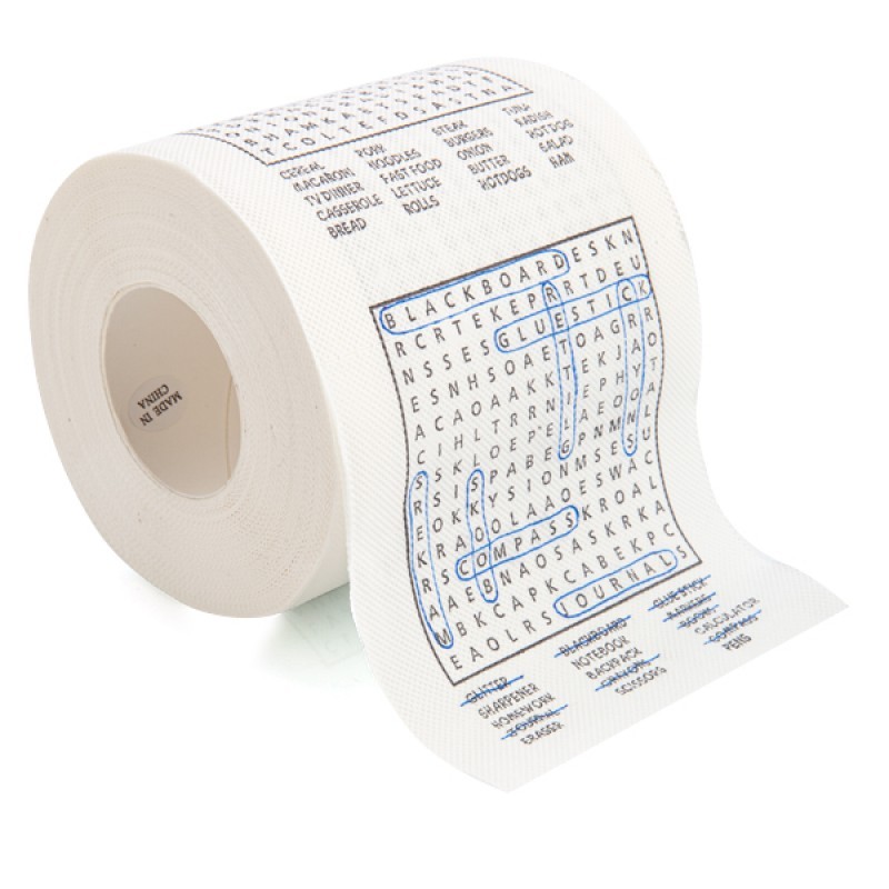 Word Search Toilet Roll DadShop