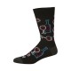 Mens Red Wine Socks by Bamboozld - 1