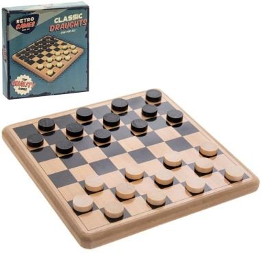 Retro Checkers Set - 20cm - 1