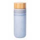 Double Walled Ceramic Eco Bottle with Bamboo Lid - 2