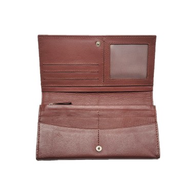 Genuine Kangaroo Leather Ladies Wallet with Coin Pocket by Adori Leather - 5