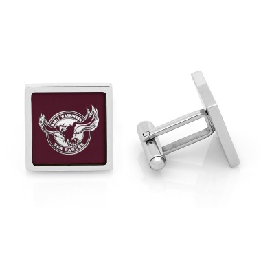 Manly Warringah Sea Eagles NRL Tie and Cufflinks Set - 3
