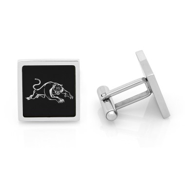 Penrith Panthers NRL Tie and Cufflinks Set - 3