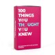 100 Things You Thought You Knew Card - 3