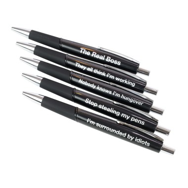 Pens With Attitude - Straight Talking Stationery - 1