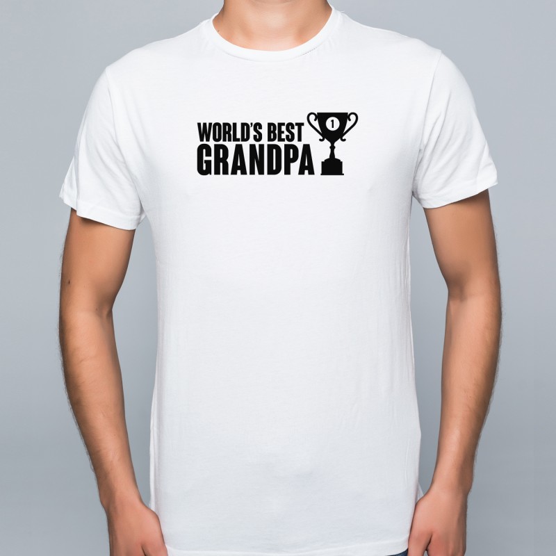 World's Best Grandpa T-Shirt Size S | DadShop