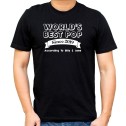 Personalised World's Best Pop T-Shirt - 4