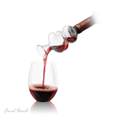 On The Bottle Conundrum Wine Aerator by Final Touch - 4