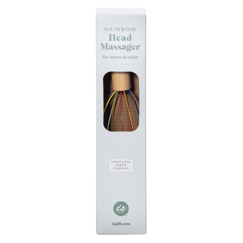Head Massager with Bamboo Handle - 3