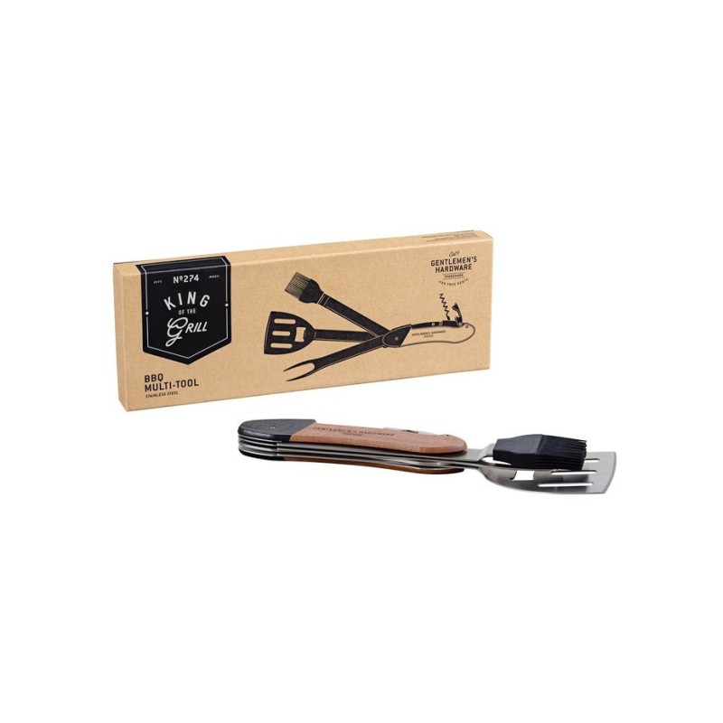 5-in-1 BBQ Multi-Tool in Acacia Wood - 3