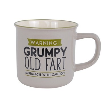 Warning Grumpy Old Fart Mug - 1
