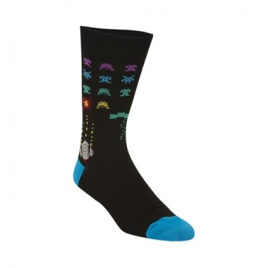 Mens Space Invaders Socks by Bamboozld - 3