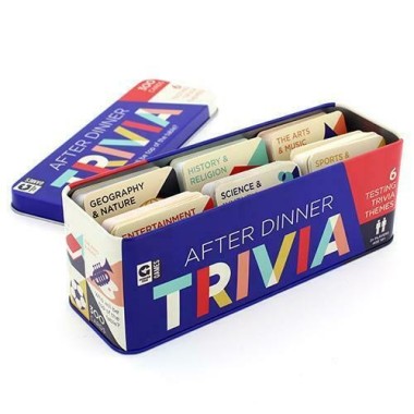 After Dinner Trivia Cards In Tin - 4