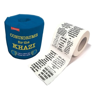 Conundrums for the Khazi Toilet Roll - 1