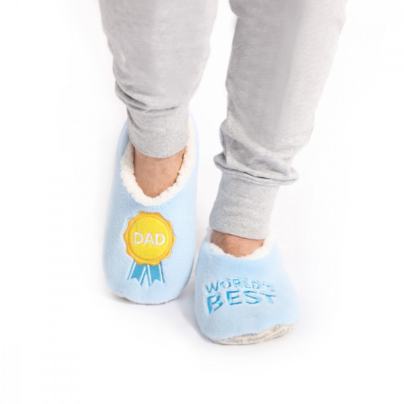 Sploshies World's Best Dad Men's Duo Slippers - 2