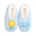 Sploshies World's Best Dad Men's Duo Slippers - 3