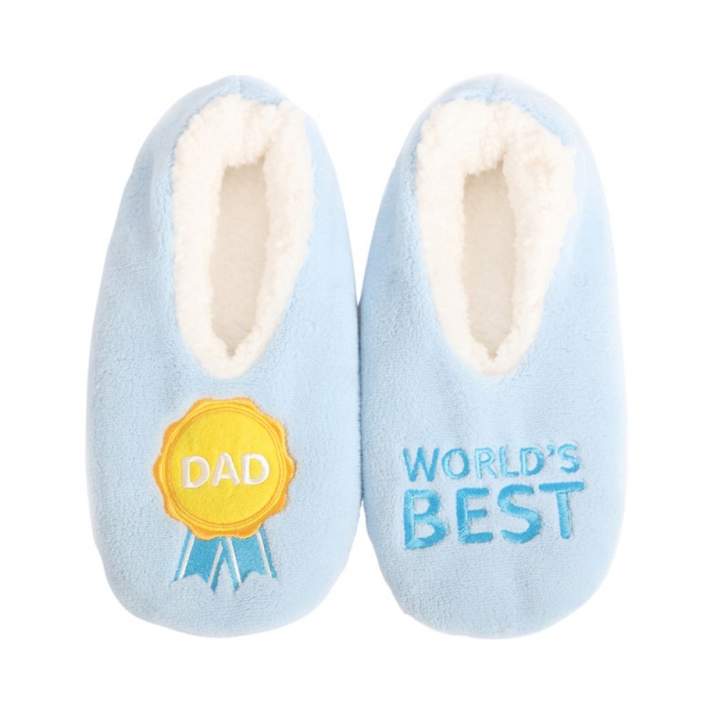 Sploshies World's Best Dad Men's Duo Slippers - 3