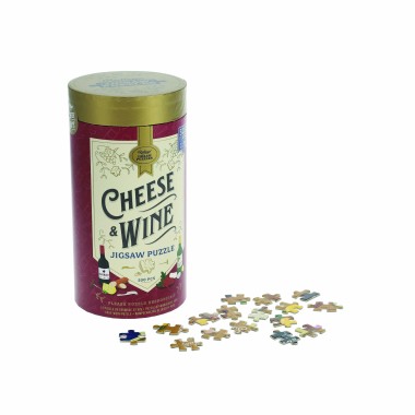 Cheese & Wine 500pc Jigsaw Puzzle by Ridley's - 1
