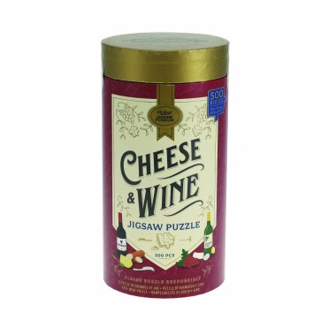 Cheese & Wine 500pc Jigsaw Puzzle by Ridley's - 3