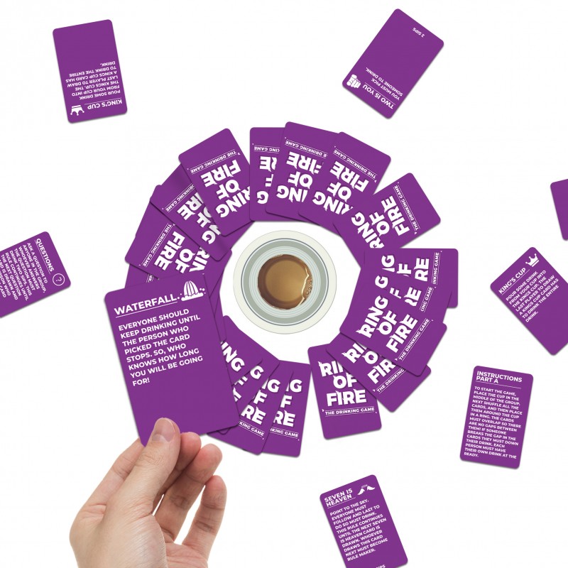 Ring Of Fire Drinking Game by Gift Republic