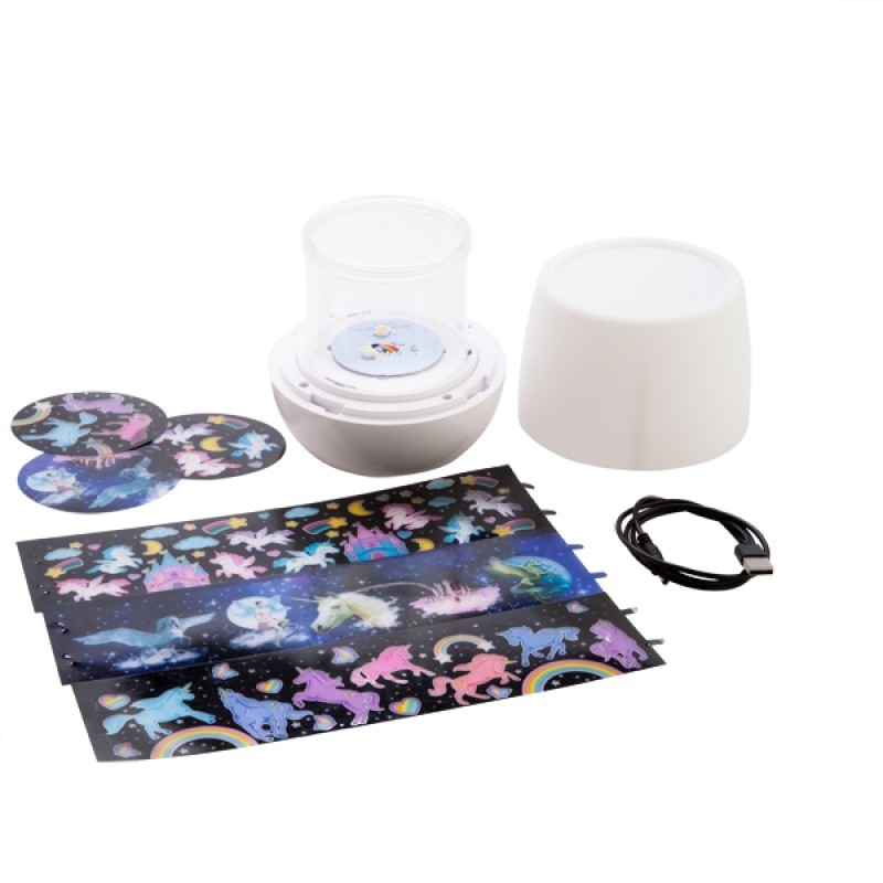 Lil Dreamers Lumi-Go-Round Unicorn Rotating Projector Light - 4